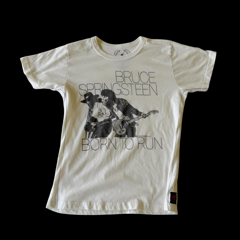 Trunk Ltd Bruce Springsteen Born To Run T-Shirt White Size 10 Womens